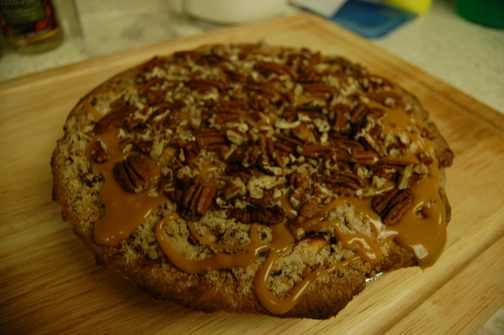 Caramel Apple Pecan Pie